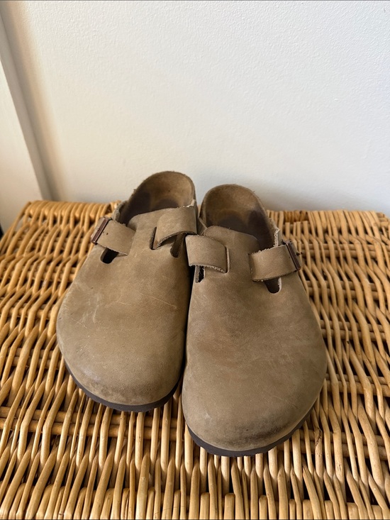 Birkenstock Shoes - BIRKENSTOCK Boston- Tobacco Brown